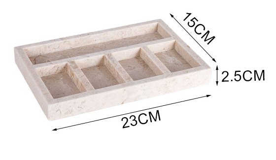 Rectangle Marble Serving Tray