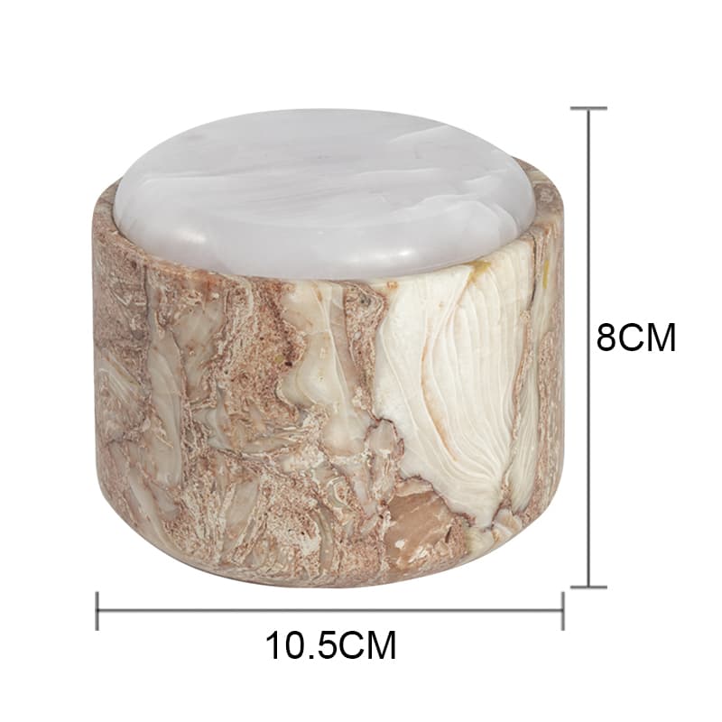 Large Marble Canister