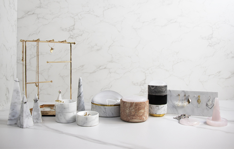 Vintage Marble Box