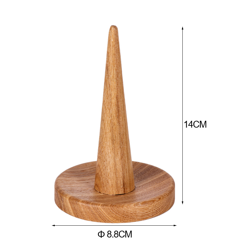 Wooden Tall Jewelry Stand
