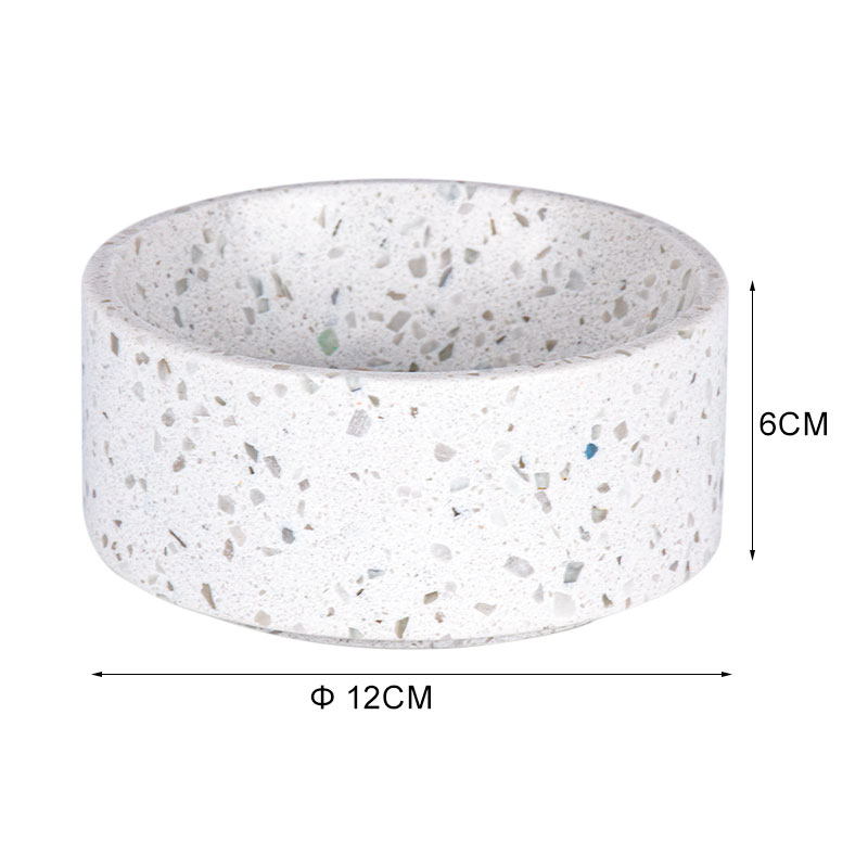 Small Marble Salad Bowl 