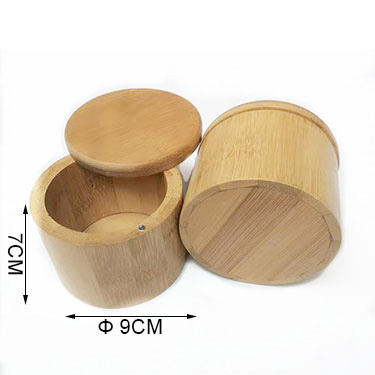 Spice Jar With Wood Lid