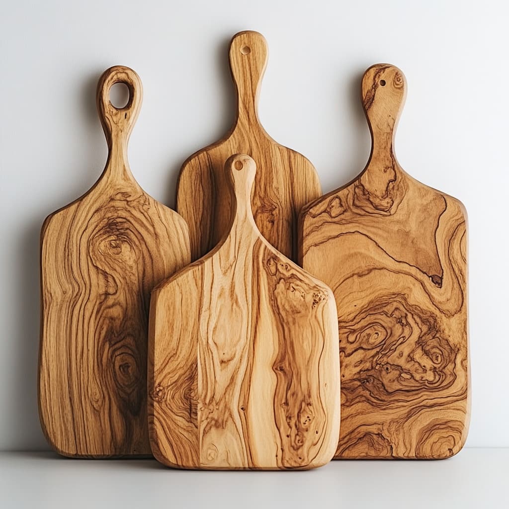 Square Wood Serving Tray