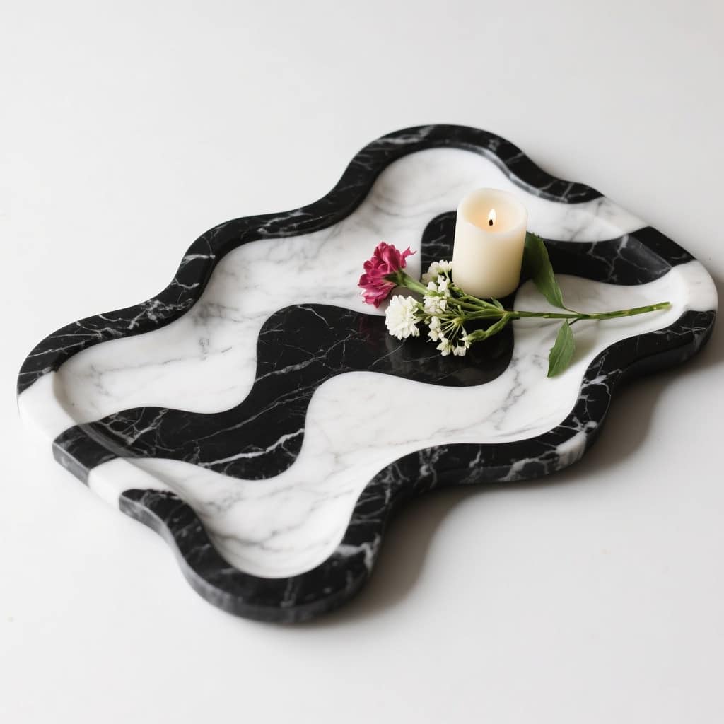 Large Marble Serving Tray