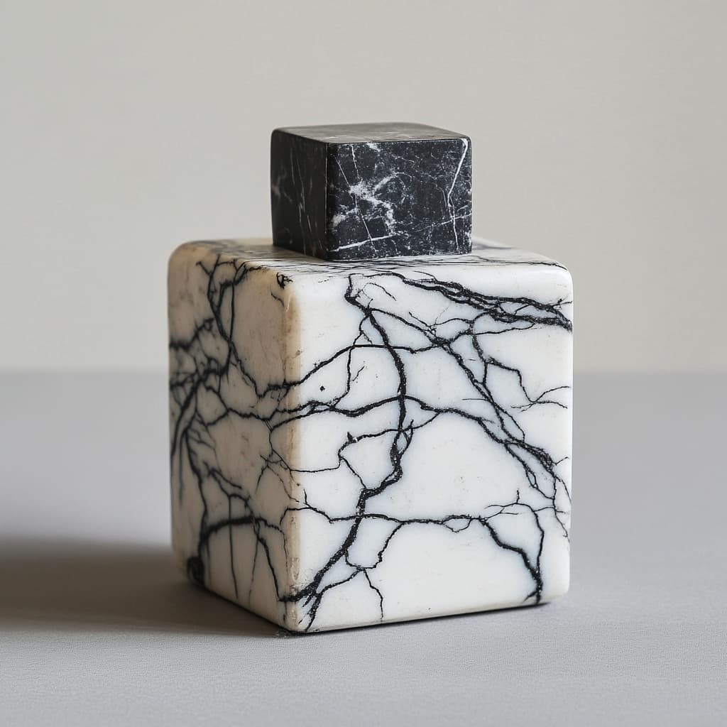 Marble Spice Jar Organizer